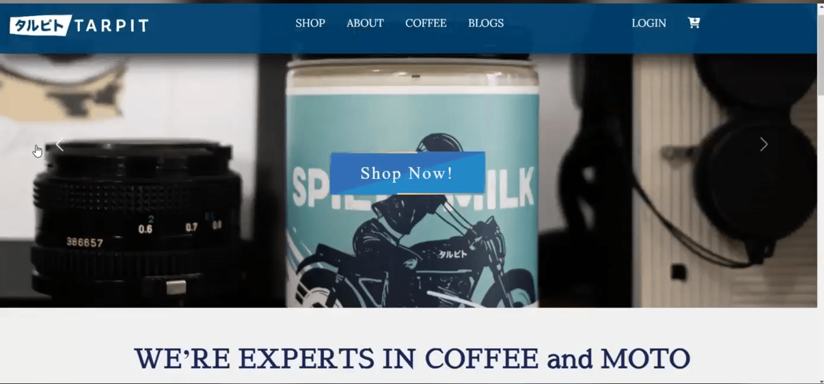 Tarpit - E-commerce Platform project screenshot